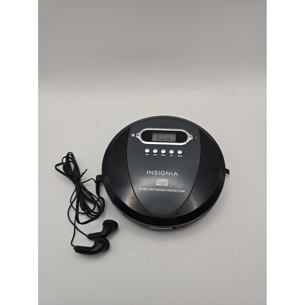 Insignia NS-P4112 Portable CD Player With Earphones
